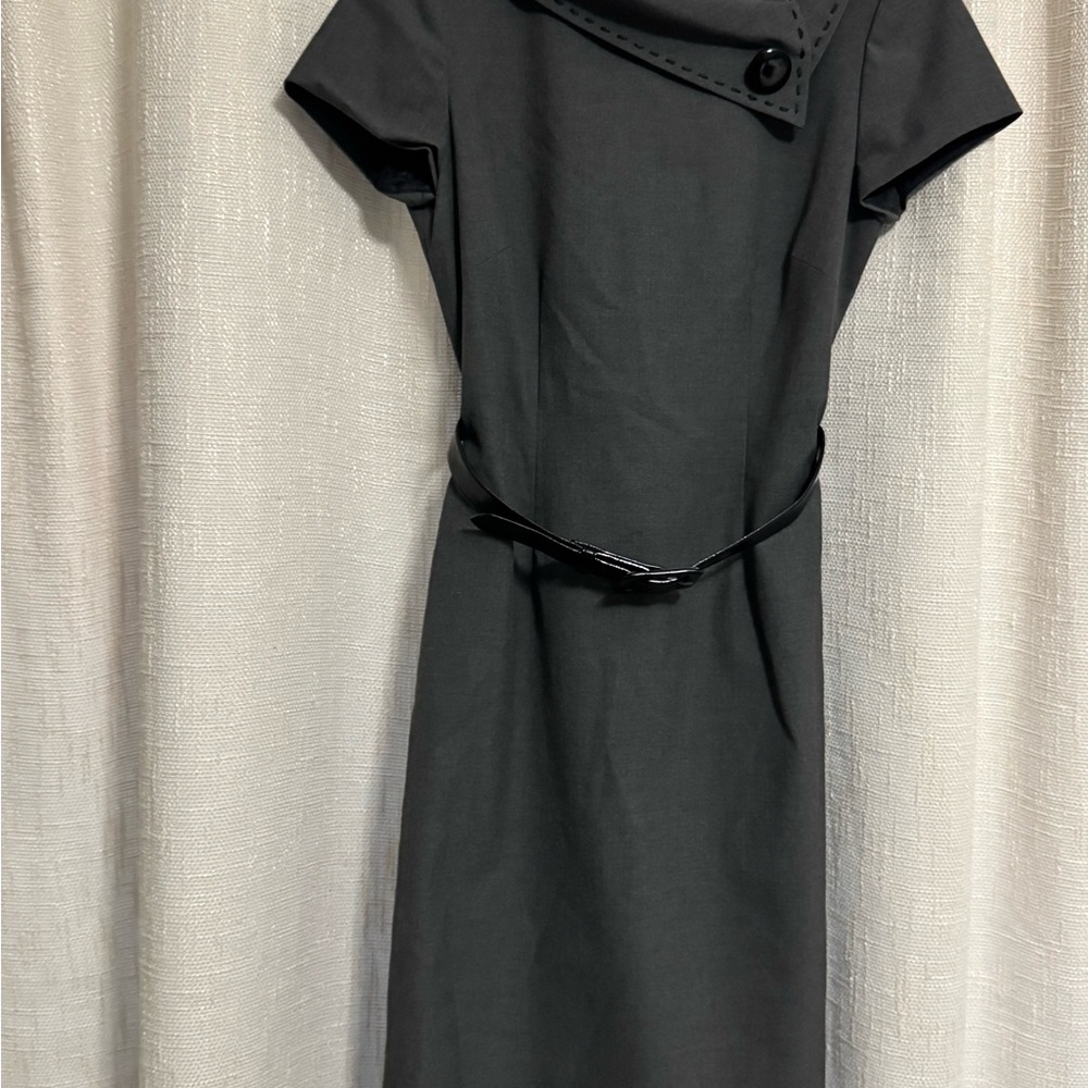 Elegant GRAY Dress - Picture 2 of 4